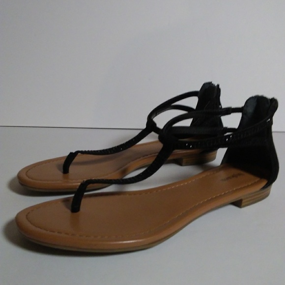 Style & Co Open Toe Sandal Black - Picture 2 of 8